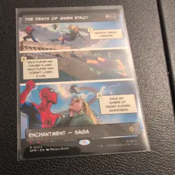 The Death of Gwen Stacy X1 BORDERLESS-NM/M- Marvel's Spider-Man - Image 1