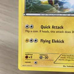 Pikachu Libre 14/30 XY Trainer Kit Common Regular EN 2016 LP-NM Pokemon TCG - Image 5