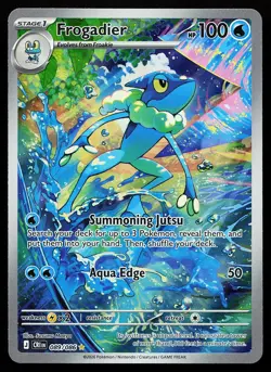 Frogadier 089/086 Holo Illustration Rare Chaos Rising Pokemon Card - Image 1