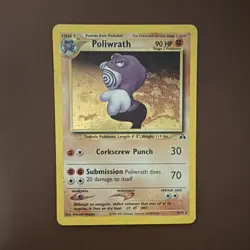 The Pokemon Company Poliwrath 9/75 Neo Discovery Holo Rare 90 HP Stage 2 Eng - Image 1