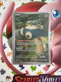 Pokemon Center Snorlax SVP 051 Scarlet & Violet 151 ETB Promo Card - Image 1