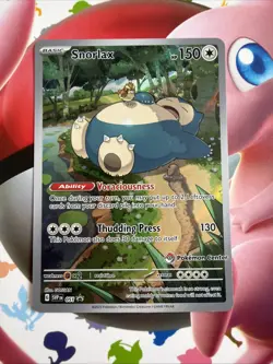 Pokemon Center Snorlax SVP 051 Scarlet & Violet 151 ETB Promo Card - Image 2