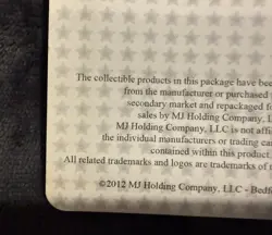 2 Vintage Pokemon 2012 MJ Holding Company 15 Card Plus Promo Packs Lot - Sealed - Image 3