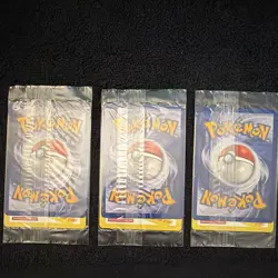 Wizards of the Coast Pokemon TCG Legendary Birds Promo Sealed Pack Lot (3) - Image 2