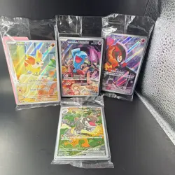 Pokemon TCG Nintendo Promo Holo Lot 4 Fennekin Charcadet Tyrunt SVP203 SEALED - Image 1