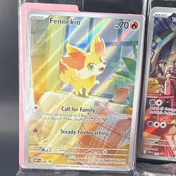Pokemon TCG Nintendo Promo Holo Lot 4 Fennekin Charcadet Tyrunt SVP203 SEALED - Image 2