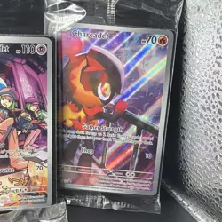 Pokemon TCG Nintendo Promo Holo Lot 4 Fennekin Charcadet Tyrunt SVP203 SEALED - Image 4