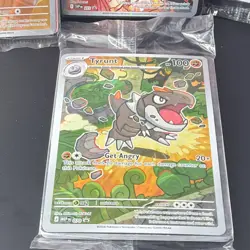 Pokemon TCG Nintendo Promo Holo Lot 4 Fennekin Charcadet Tyrunt SVP203 SEALED - Image 5