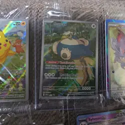 Pokemon Promo Sealed Promo lot TCG snorlax 151 Pikachu Prismatic Evolutions - Image 3