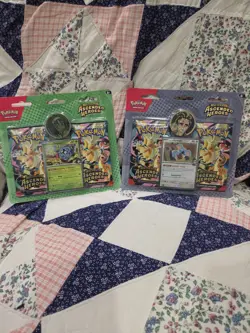 Pokemon Ascended Heroes 2-Pack Blister Pack Promo Erika New Sealed x2 LOT - Image 1