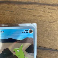 Pokemon SV03 Obsidian Flames Larvitar Holo Card 203/197 Illustration Rare M-NM - Image 2