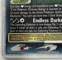 LP Darkrai LV.X 104/106 Great Encounters Ultra Rare Holo - Image 4