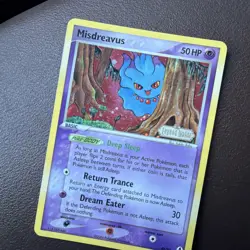 FREE SHIPPING Pokemon TCG Ex Legend Maker Misdreavus 40/92 Vintage 2006 - Image 1
