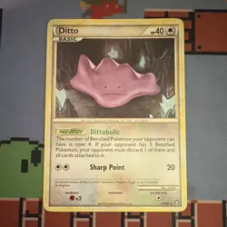 The Pokemon Company Pokemon TCG Ditto 17/102 Triumphant Rare Regular ENG 40 HP - Image 1