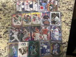 Awesome Lot of 40 Baseball Relics, Numbered Cards & Hits 🔥 🔥 - Image 1