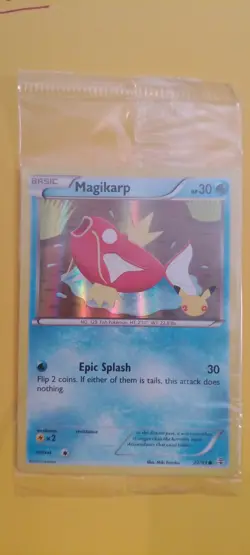 Magikarp Sealed 20th Anniversary Promo Card 22/83 Pokemon Card Stamped - Image 2