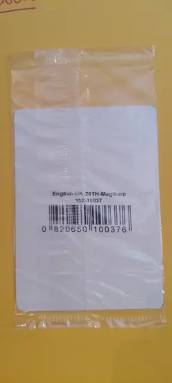 Magikarp Sealed 20th Anniversary Promo Card 22/83 Pokemon Card Stamped - Image 3