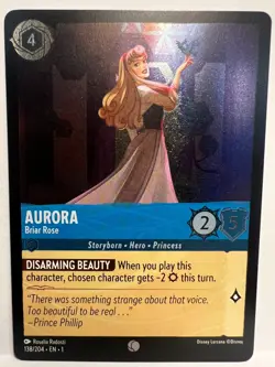 Lorcana The First Chapter - Disney - Aurora, Briar Rose 138/204 Foil NM - Image 1