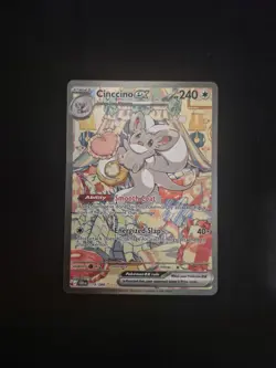 Cinccino EX 119/086 - Special Illustration Rare - Chaos Rising - Pokemon TCG - Image 1