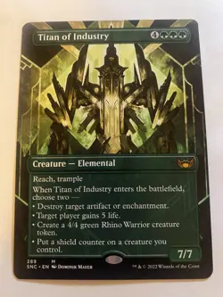 Titan of Industry (Borderless) Streets of New Capenna Regular - Image 1