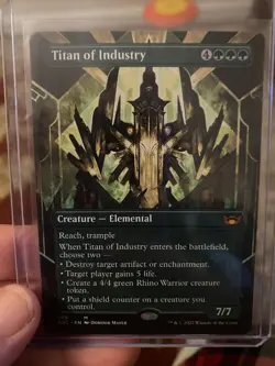 Titan of Industry (Borderless) Streets of New Capenna Regular - Image 3
