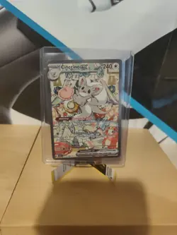 Cinccino ex 119/086 Special Illustration Rare ME04: Chaos Rising Pokemon NM - Image 1