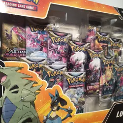 Pokemon Lucario V & Tyranitar V Heavy Hitters Premium Collection Box 14 Boosters - Image 4