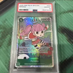 Perona OP12-034 One Piece Legacy of the Master PSA 10 - Image 1