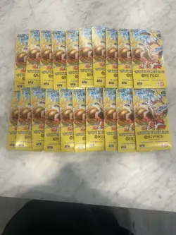 NEW One Piece TCG OP-15 Adventure on Kami's Island Sleeved Booster Pack LOT X20 - Image 1