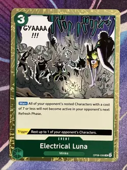 One Piece CCG Two Legends (OP08): Electrical Luna (OP08-036) - Image 1