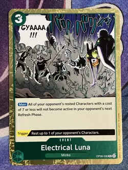 One Piece CCG Two Legends (OP08): Electrical Luna (OP08-036) - Image 3