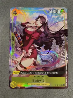 One Piece TCG Baby 5 OP12-112 Alt Promo Premium Best Collection Vol 5 English - Image 1