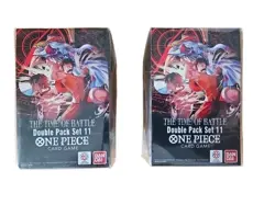 (Lot of 2) One Piece OP-16 Double Pack Set Vol 11 Factory Sealed - Image 1