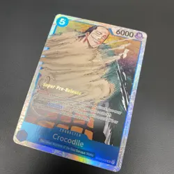 One Piece - Crocodile ST03-003 SR Super Pre-Release English NM X1 - Image 2