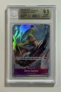 Zoro-Juurou OP05-067 Alt Art Awakening Of The New Era - One Piece BGS 9.5 - Image 1