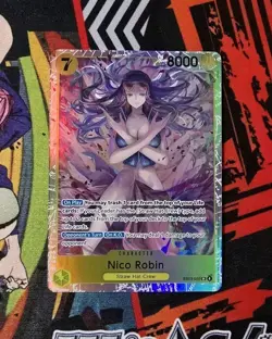 Nico Robin EB03-055 Extra Booster One Piece Heroines Edition Foil SR ENGLISH - Image 1