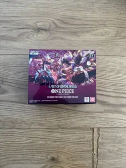 One Piece TCG: OP11 A Fist Of Divine Speed Booster Box - Brand New - Unsealed - Image 1