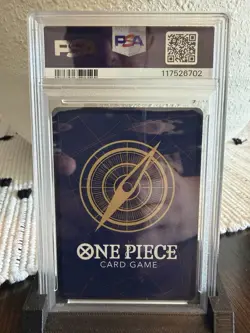 Bandai One Piece Rob Lucci SP Alt Art Holo OP09-093 EN 2024 PSA 10 - Image 2