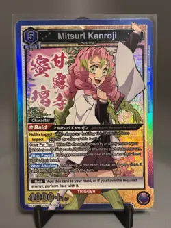 Mitsuri Kanroji UEX05BT/KMY-3-034 SR Holo Union Arena Demon Slayer Vol 2 NM/MNT - Image 1