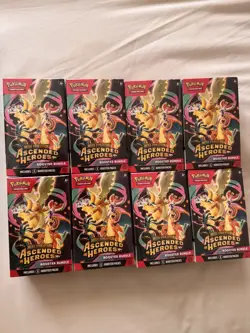 Pokemon TCG Ascended Heroes BUNDLE | Booster Bundle x8 + ETB | BRAND NEW SEALED - Image 3