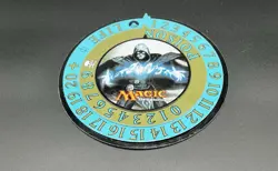 MTG Magic Gathering Metal Artifact Spindown Life And Poison Counter - Image 1