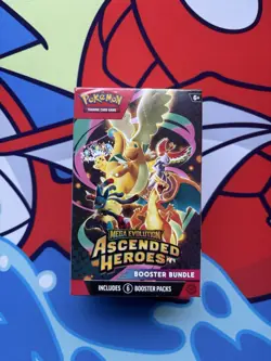 Pokemon TCG Mega Evolutions Ascended Heroes Booster Bundle 6 PACKS NEW SEALED - Image 1