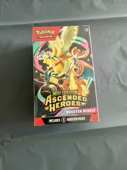 Pokemon Mega Evolution Ascended Heroes Booster Bundle (6 Booster Packs) sealed - Image 1