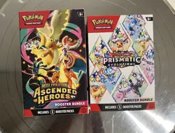 NEW Pokemon TCG Ascended Heroes Booster Bundle & Prismatic Booster Bundle SEALED - Image 2
