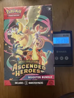 VERY HEAVY 151.73 G GOD PACKU Pokemon Ascended Heroes Booster Bundle Sealed - Image 1
