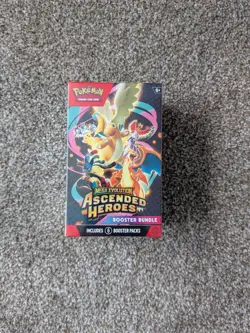 Pokemon Mega Evolution Ascended Heroes Booster Bundle (6 Booster Packs) sealed - Image 1
