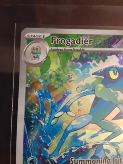 Chaos rising Frogadier Full Art Holo CRI 089/086 Stage 1 Water 100 HP - Image 2