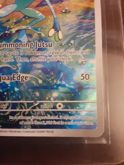 Chaos rising Frogadier Full Art Holo CRI 089/086 Stage 1 Water 100 HP - Image 4