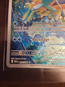 Chaos rising Frogadier Full Art Holo CRI 089/086 Stage 1 Water 100 HP - Image 5
