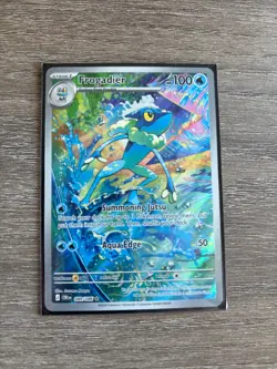 Chaos rising Frogadier Full Art Holo CRI 089/086 Stage 1 Water 100 HP - Image 1